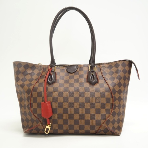 Louis Vuitton Handbags - LOUIS VUITTON Caissa Tote Damier Bag Handbag Shoulder Laptop Brown
